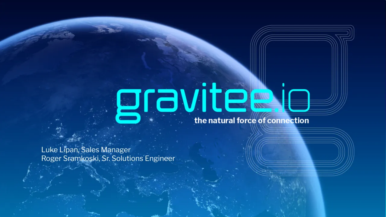 Gravitee Old pitch deck